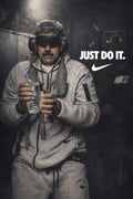 Venezuela Präsident Nike - Alu Dibond Druck