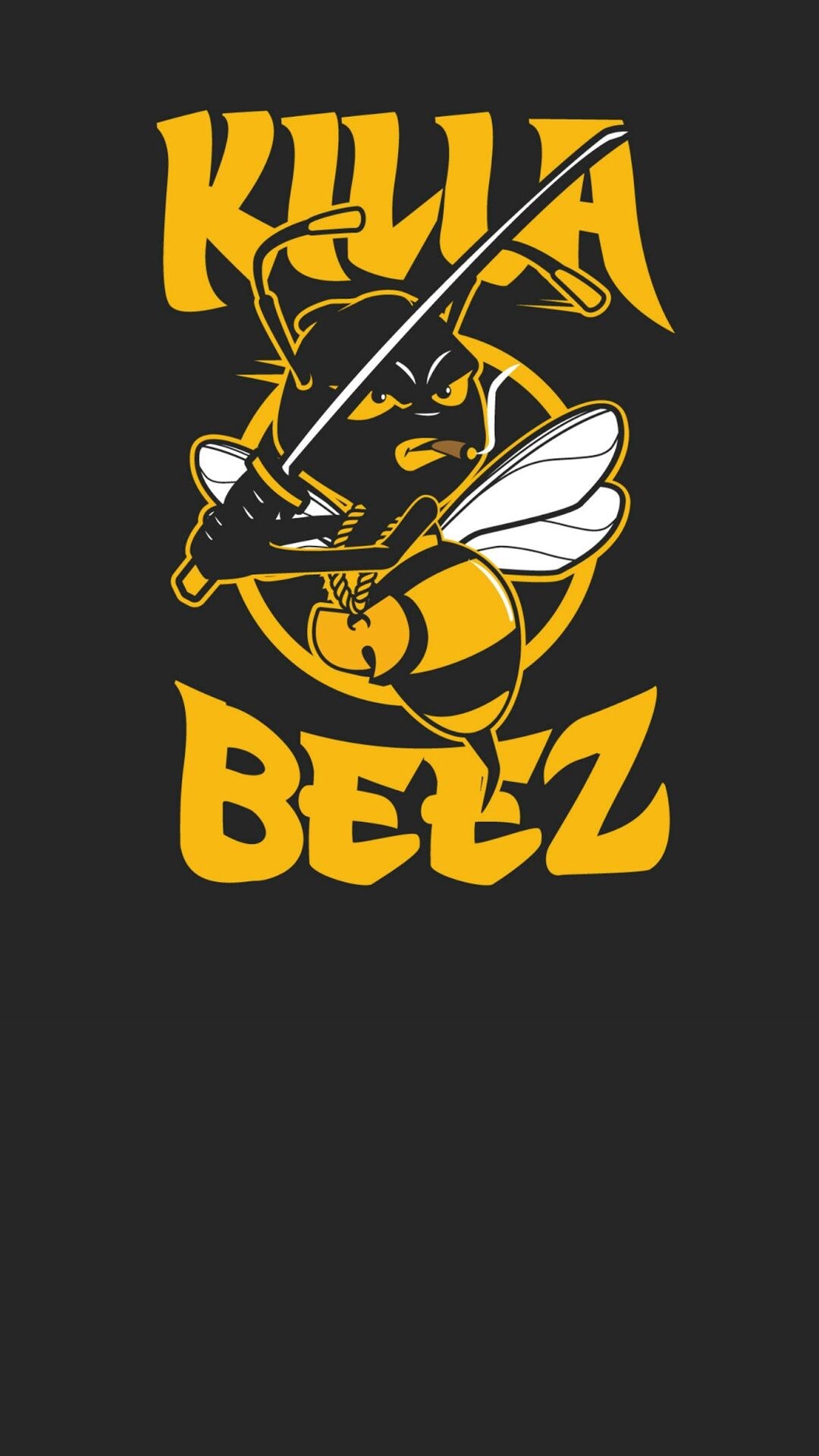 Killa Beez - Alu Dibond Druck
